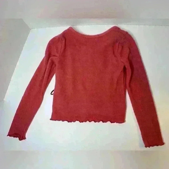 NWT Btween Girl’s Red Long‎ Sleeves Sweater Size 6 - Picture 2 of 5